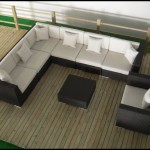 Balkon için koltuk takımı modelleri