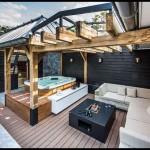 Balkon için koltuk takımı modelleri