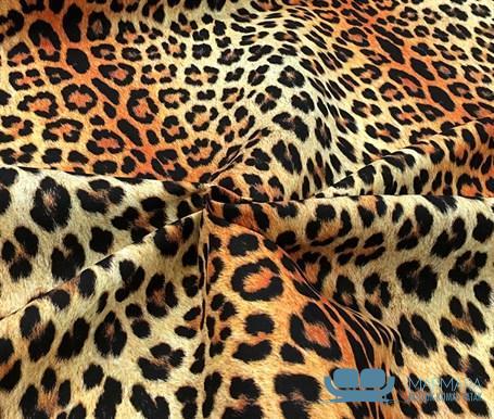 Leopar Kürk Desenli Döşemelik Kumaş - Görsel 5
