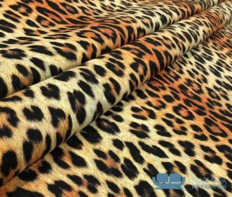 Leopar Kürk Desenli Döşemelik Kumaş - Görsel 6