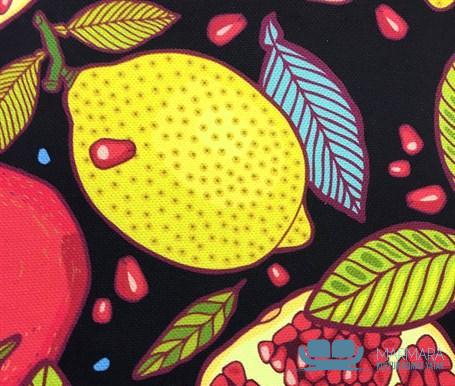 Limon Nar Motifli Döşemelik Kumaş - Görsel 10