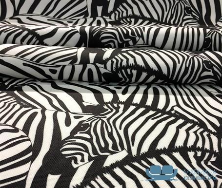 Zebra Desenli Perde Kumaşı - Görsel 6