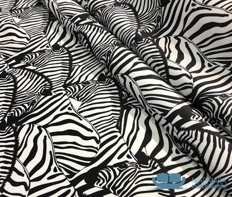 Zebra Desenli Perde Kumaşı - Görsel 7