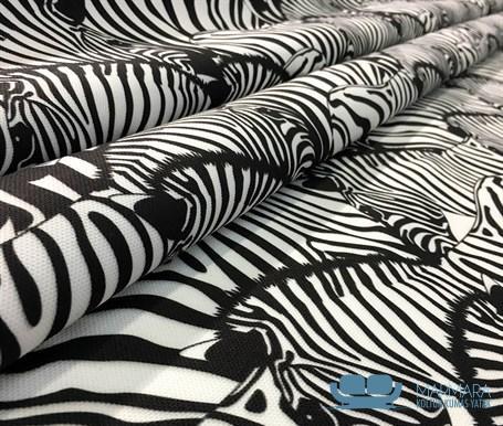 Zebra Desenli Perde Kumaşı - Görsel 9