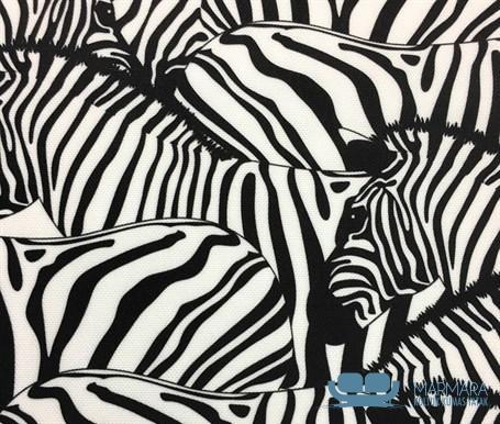 Zebra Desenli Perde Kumaşı - Görsel 10