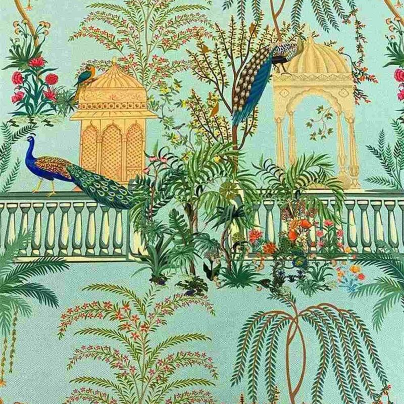 tavuskusu-figurlu-dosemelik-ikat-kumas-modeli