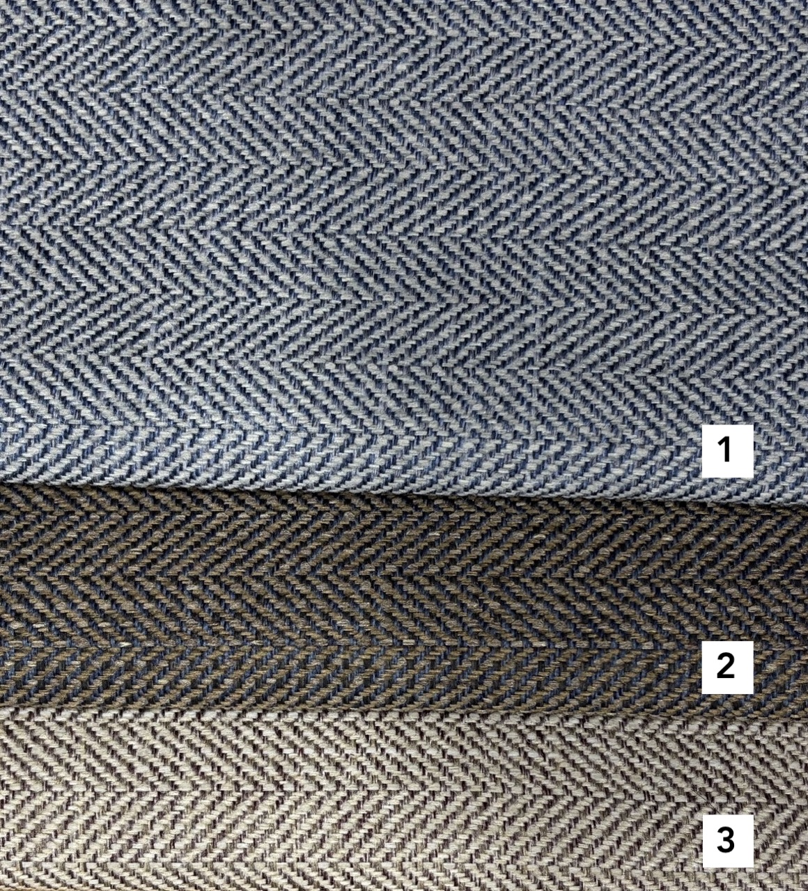 Zigzag Desenli Keten Kumaş (En Uygun Fiyat) - Görsel 2