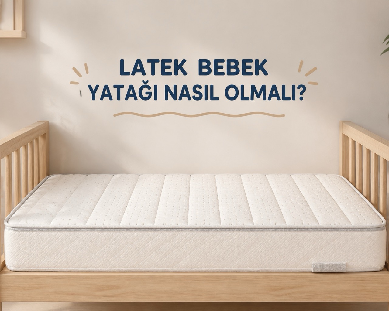 lateks bebek yatagi nasil olmali
